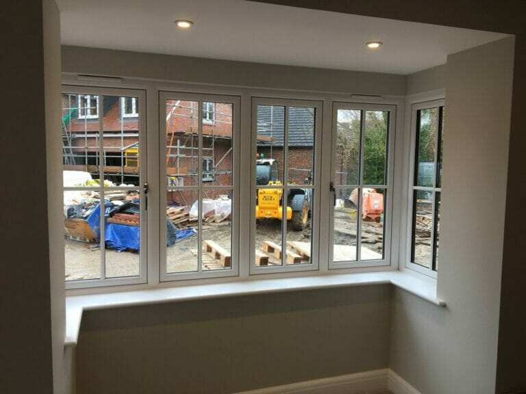 Three Counties - Halo flush casement bay window