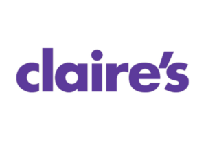 Vouchers redeemable at Claires Accessories. Brand Logo. Three Counties