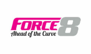 Force 8 company logo. Supplier of composite windows and doors to Three Counties.