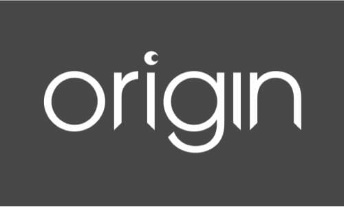 Origin Aluminium logo. Supplier of windows and doors to Three Counties.