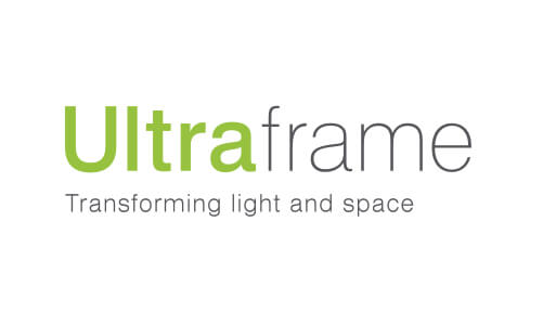 Ultraframe Conservatories logo. Supplier of conservatories to Three Counties.